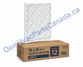 16 x 25 x 1 Pleated Air Filter – MERV 8 (Pack of 12)