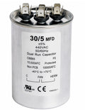 30/5 MFD 440V Round Dual Run Capacitor